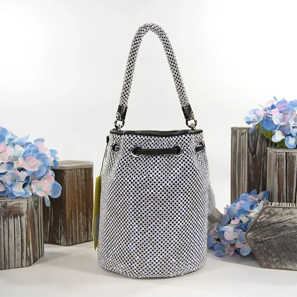 Marc Jacobs Crystal J Marc Small Bucket Crossbody Shoulder Bag NWT $525 - Picture 4 of 6